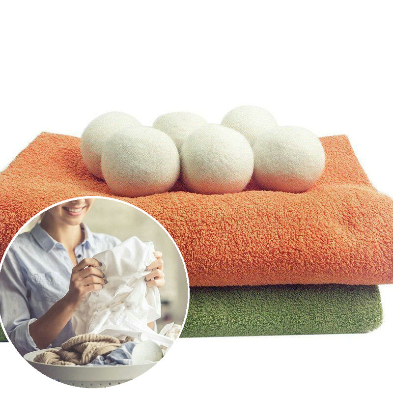 Wool Dryer Balls - Natural Fabric Reusable Softener